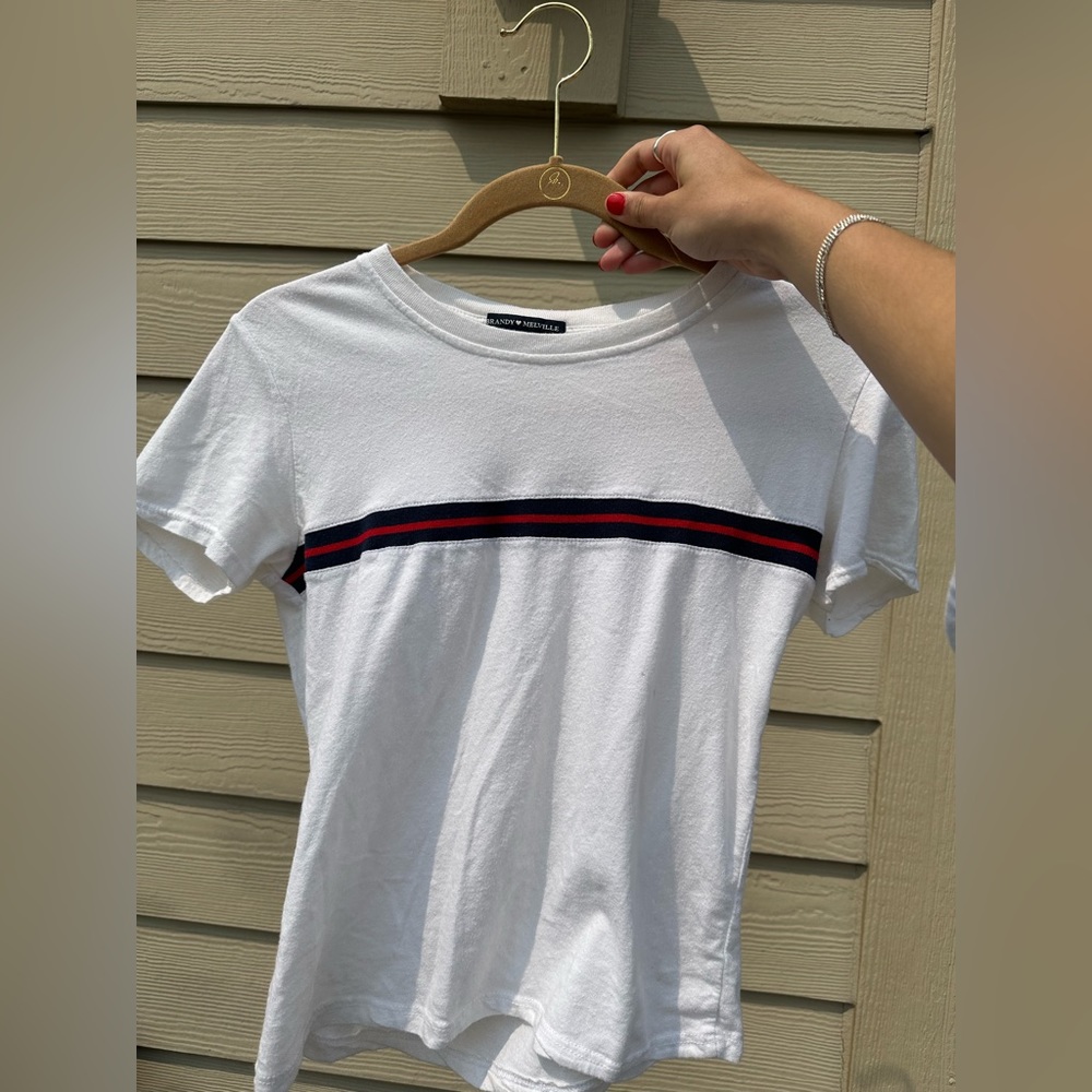 Brandy Melville stripe tee